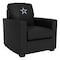Dreamseat Silver Club Chair with Dallas Cowboys Primary Logo XZ7759002CHCDBK-PSNFL20040 - alternate 1